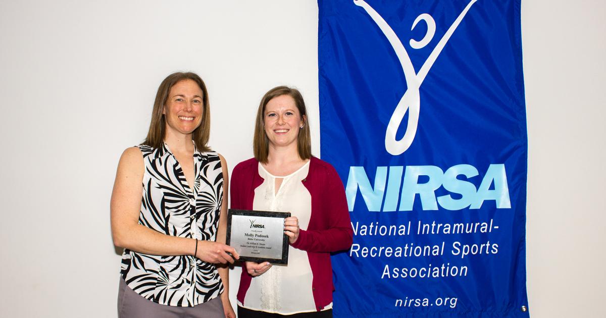 Rider senior wins regional student leadership award Rider University